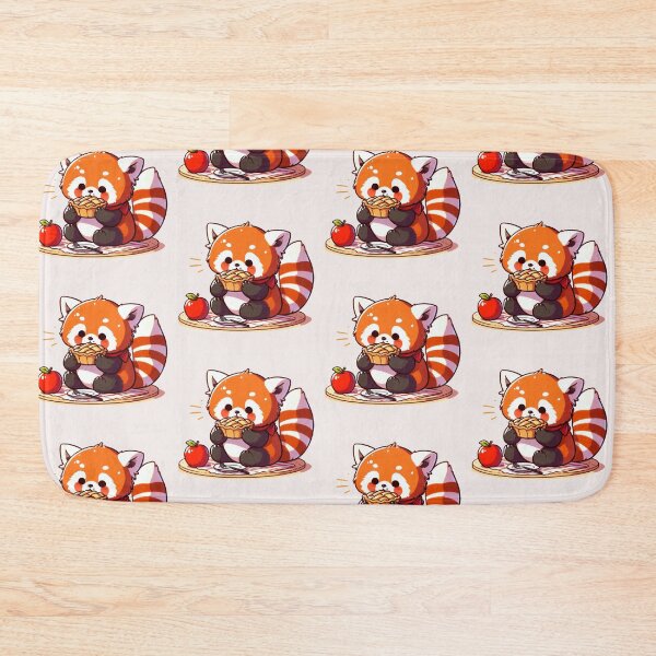 Item preview, RedPanda Eating Apple Pie designed and sold by LemuellTrends.