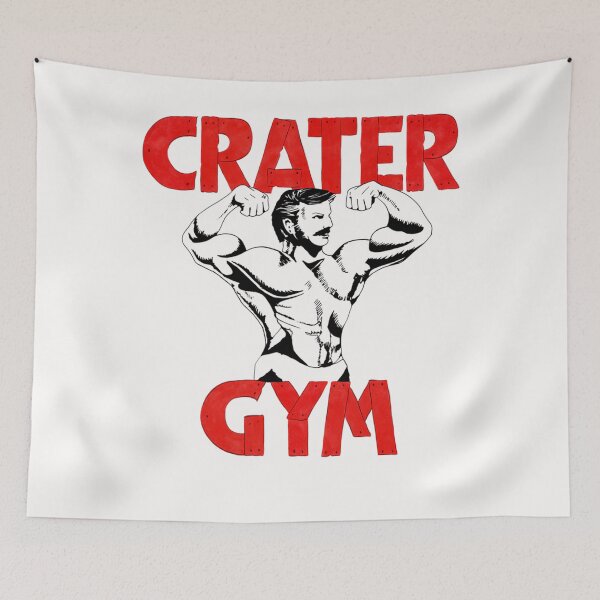 Item preview, Love Lies Bleeding Inspired Vintage Crater Gym designed and sold by CandaceLBurti.