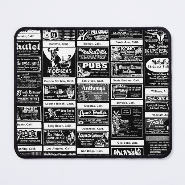 Item preview, Retro Dining Directory (White) designed and sold by cultthirtythree.