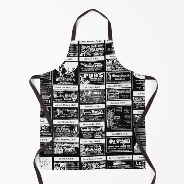 Item preview, Retro Dining Directory (White) designed and sold by cultthirtythree.
