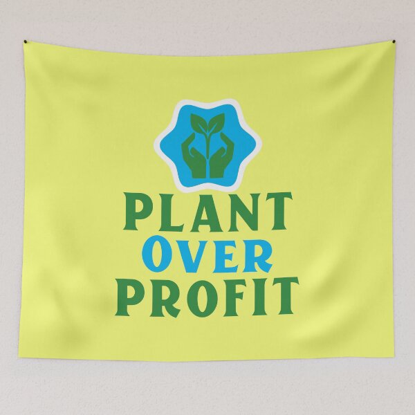 Item preview, Plant Over Profit designed and sold by 87-Aesthetics.
