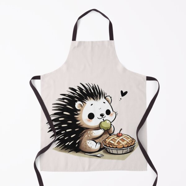Item preview, Hedgehog Eating Apple Pie designed and sold by LemuellTrends.