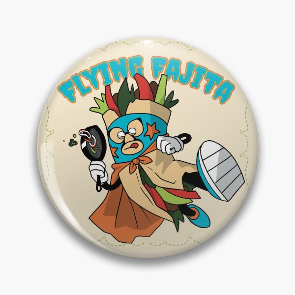 Item preview, Flying Fajita from Tortilla Takedown designed and sold by LethalChicken.