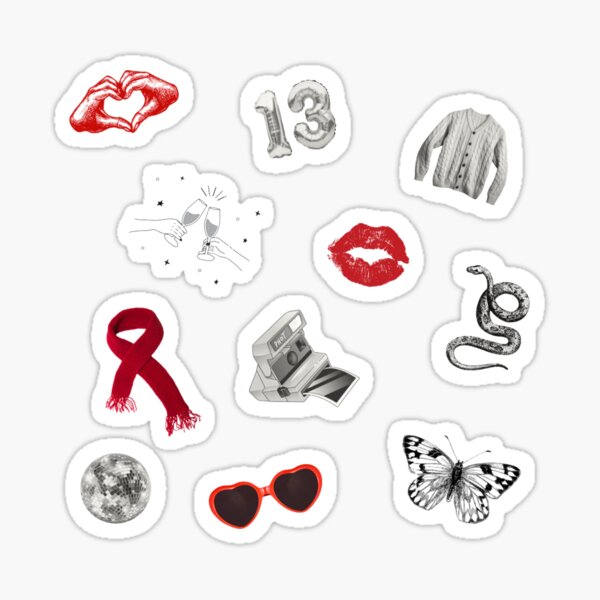 Item preview, Taylor Swift Sticker Pack designed and sold by alykalydaly.