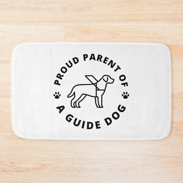 Item preview, Proud Parent of a Guide Dog - Working Dog - Dog In Harness - Black Design designed and sold by SayWhatYouFeel.