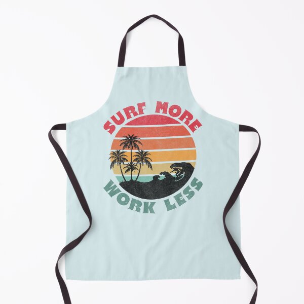 Item preview, Surf More Work Less Surfing Lover designed and sold by Odetee.