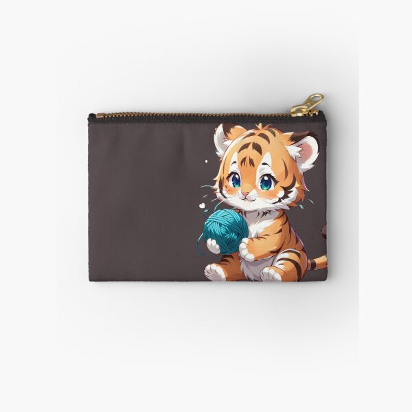 Aperçu de l'œuvre Jeu de petit tigre mignon créée et vendue par CJdesignStudio.