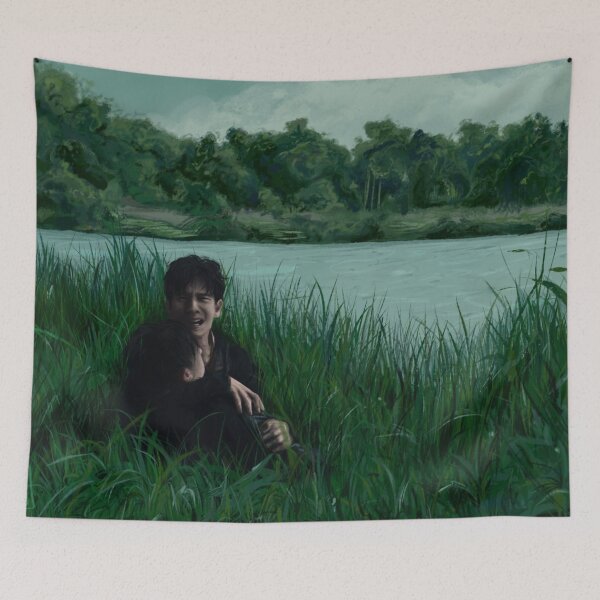 Item preview, PhayaTharn "The Sign" grass scene ep 8 redraw  designed and sold by MintyLix.
