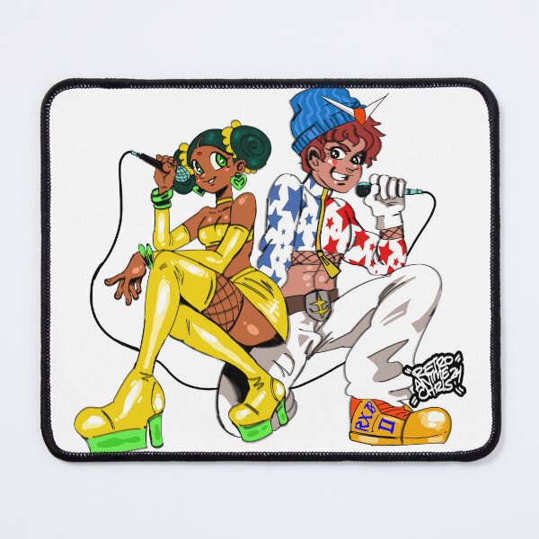 Item preview, Lalah Sune Amuro Ray Gundam Y2K Print Sticker designed and sold by MadAnglerPress.