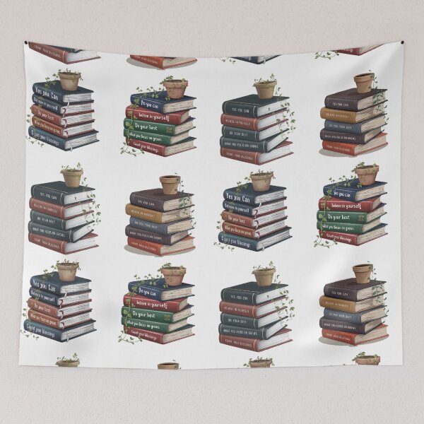 Item preview, Encouraging Book Stack designed and sold by PlanetMarker.