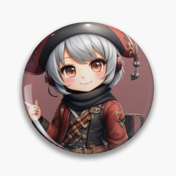 Item preview, Chibi Pirate Character Life Challenges Dream Big Hero designed and sold by jp22yoshi.