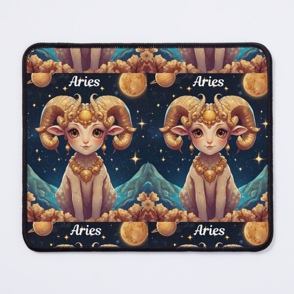 Item preview, Aries Portrait designed and sold by ZodiacWonders.