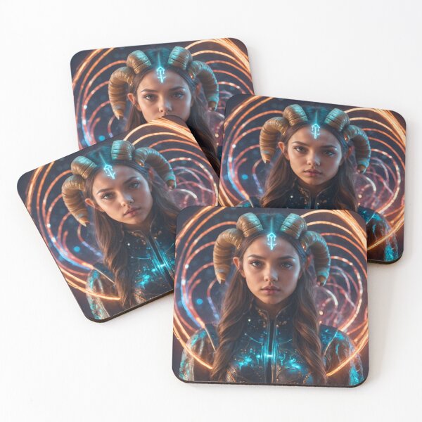 Item preview, Retrato de Aries designed and sold by ZodiacWonders.