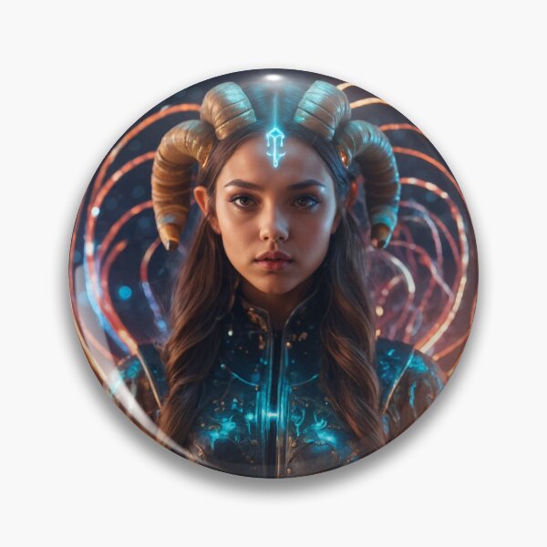 Item preview, Aries Portrait designed and sold by ZodiacWonders.