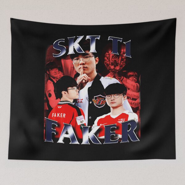 Item preview, Skt T1 Faker Bootleg designed and sold by MauritsVos.