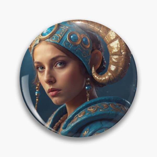 Item preview, Aries Portrait designed and sold by ZodiacWonders.