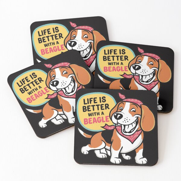 Item preview, life is better with a beagle designed and sold by Terbotv.