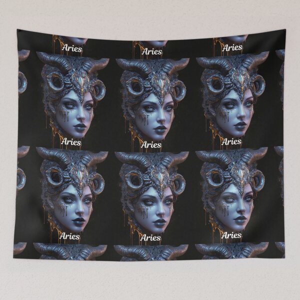 Item preview, Aries Portrait designed and sold by ZodiacWonders.