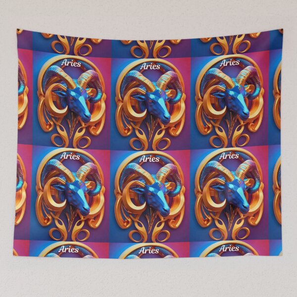 Item preview, Aries Portrait designed and sold by ZodiacWonders.
