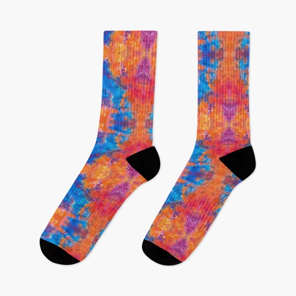 Artikelvorschau, Buntes Mandala-Tie-Dye-Muster – Vintage Boho Gelbblau entworfen und verkauft von RoyalStarsPatts.