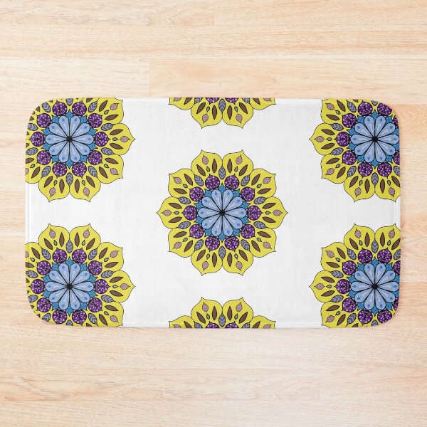 Item preview, Mandala flower Yellow designed and sold by Lemon-Monday.