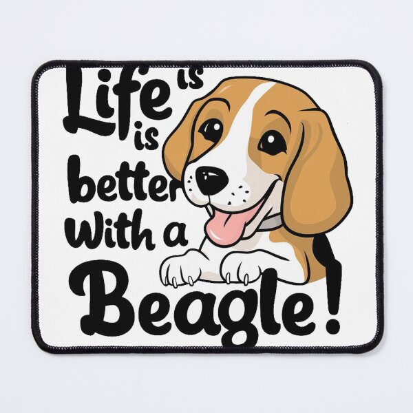 Item preview, life is better with a beagle designed and sold by Terbotv.