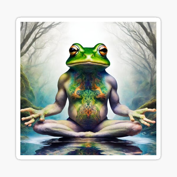 Item preview, Frog Spirit Animal Shaman Guide designed and sold by Kangaboy.