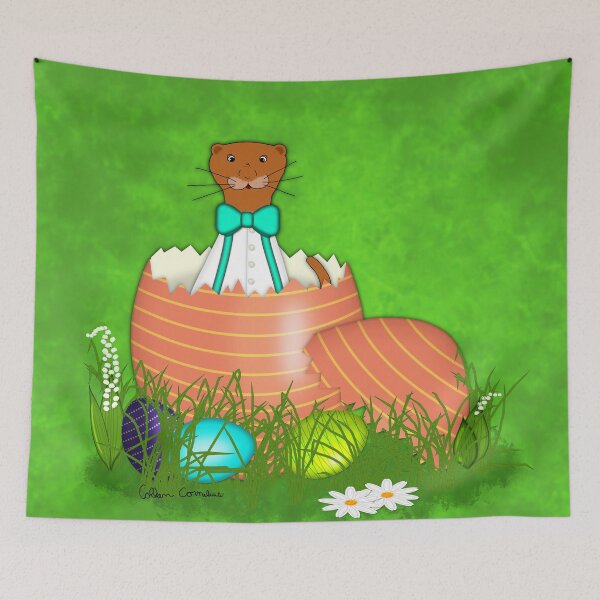 Item preview, Oliver The Otter in Easter Egg designed and sold by OliverTheOtter.