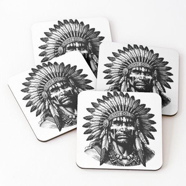 Item preview, Apocalyptic Survivors: Native American Warriors Design designed and sold by LATINOERRANTES.