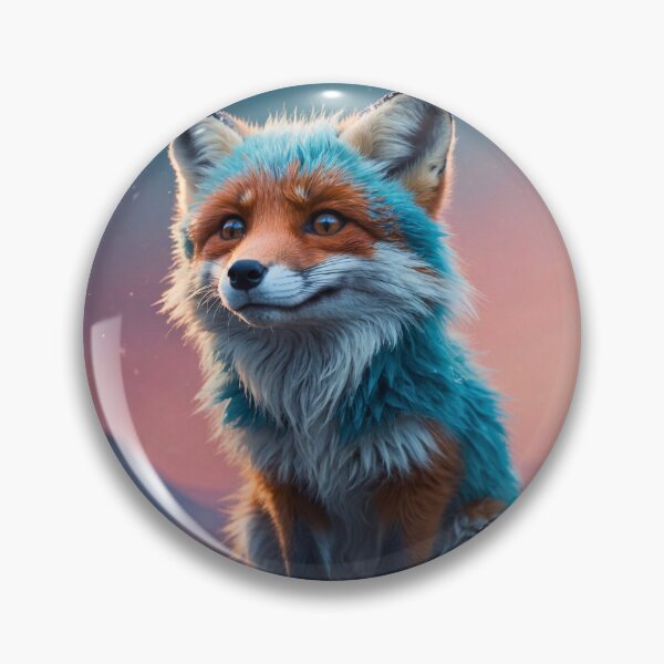 Artikelvorschau, Fuchsporträt entworfen und verkauft von FoxVibes.