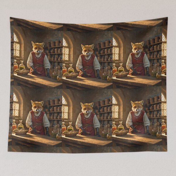 Item preview, Fox Portrait designed and sold by FoxVibes.