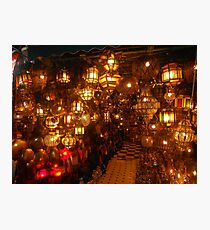 Moroccan lights Photographic Print