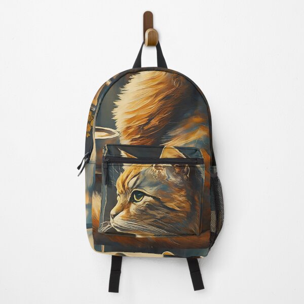 Item preview, Cat in a cafe designed and sold by vincent9335.