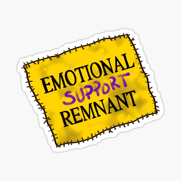 Item preview, Emotional (Support) Remnant designed and sold by DRIndiana.