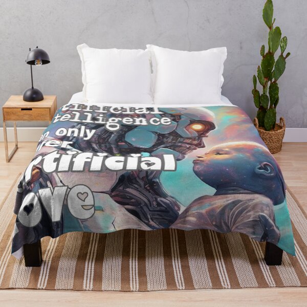 Item preview, Artificial Intelligence Can Only Offer Artificial Love designed and sold by Surreallytee.
