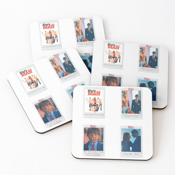 Item preview, She's The Man Movie Sticker Set / T Shirt designed and sold by Designsleashed.