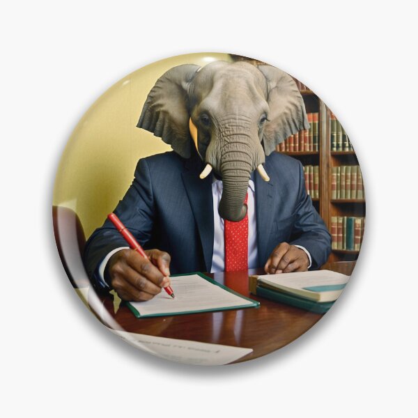 Item preview, Elephant Portrait designed and sold by ElephantVibes.
