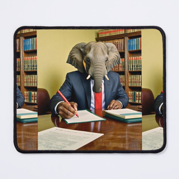 Item preview, Elephant Portrait designed and sold by ElephantVibes.