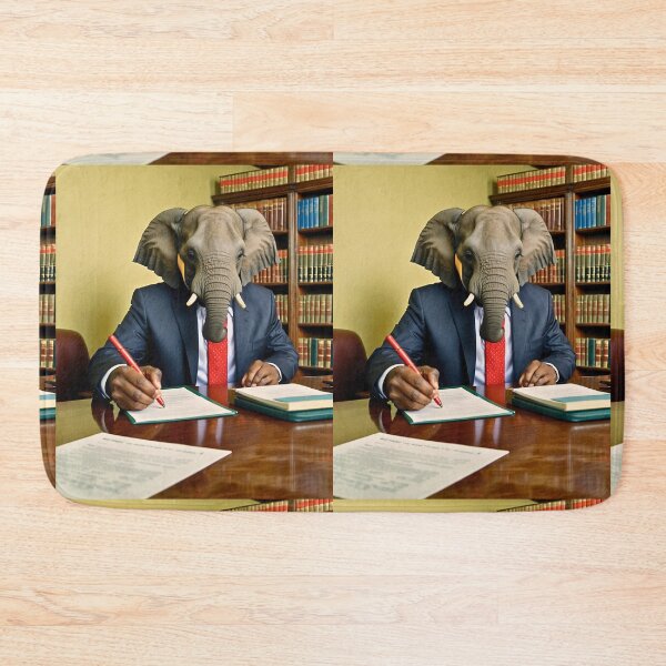 Item preview, Elephant Portrait designed and sold by ElephantVibes.