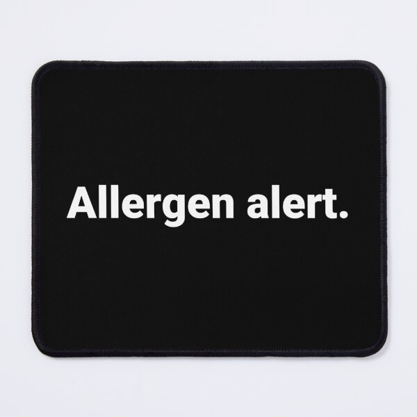 Item preview, Allergen alert. designed and sold by Text-based T-Shirts and Gifts.