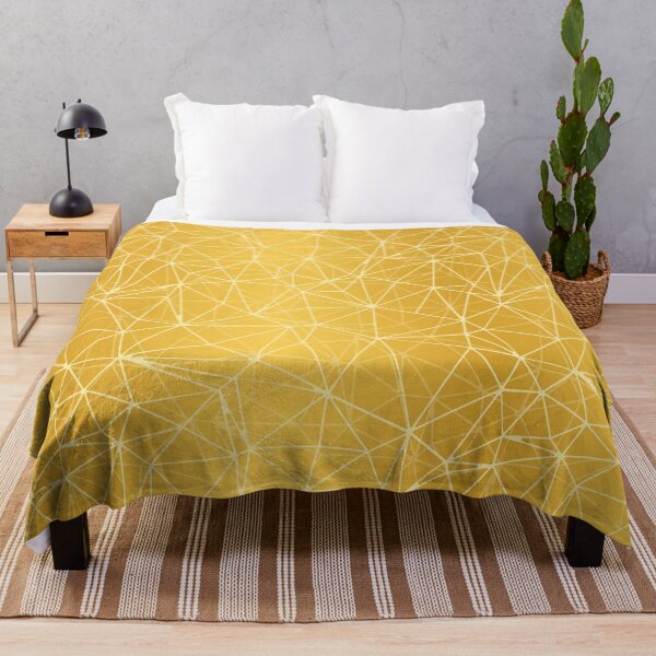 Item preview, Mosaic Triangles Repeat Seamless Pattern gold designed and sold by sashica.