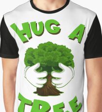 Hug A Tree Graphic T-Shirt