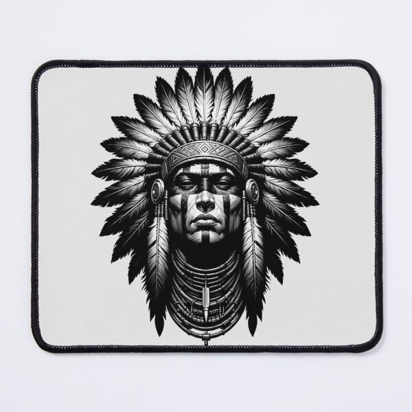 Item preview, Apocalyptic Survivors: Native American Warriors Design designed and sold by LATINOERRANTES.