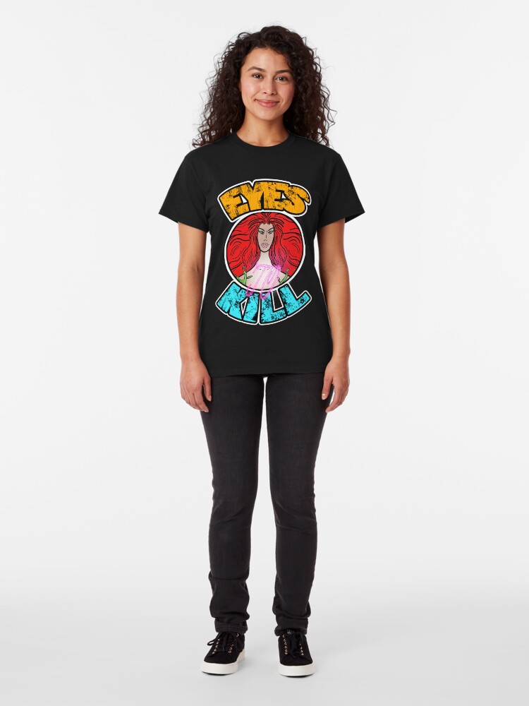 Alternate view of Eyes to kill Classic T-Shirt