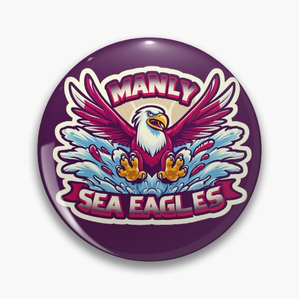 Item preview, Manly Warringah Sea Eagles designed and sold by Zemolee.