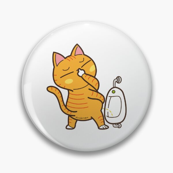 Item preview, The stinky cat experience (orange version) designed and sold by doodletales.