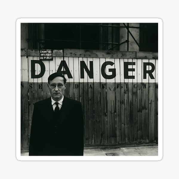Item preview, William S. Burroughs Danger designed and sold by LynnKuipers.