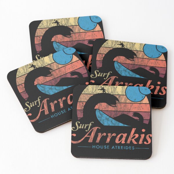 Item preview, Visit Arrakis Vintage Distressed Surf Dune Sci Fi  designed and sold by SONLEI.
