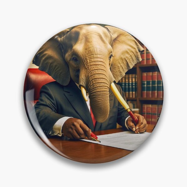 Item preview, Elephant Portrait designed and sold by ElephantVibes.