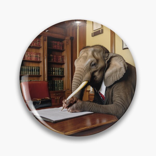 Item preview, Elephant Portrait designed and sold by ElephantVibes.